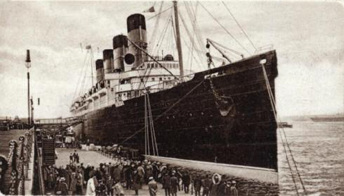 A liner at Liverpool