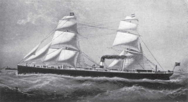 Wells’s steam yacht Palais Royal (formerly Tycho Brahe)