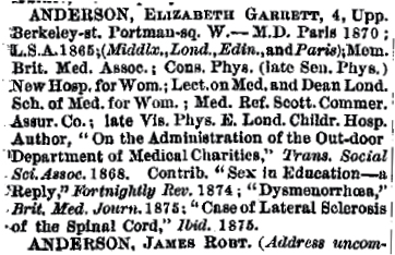 The Medical Directory for 1895 on TheGenealogist
