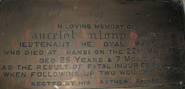 Memorial at St John Baptist Church