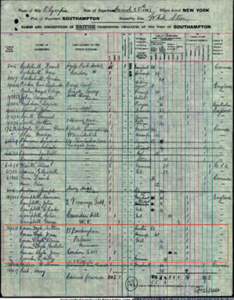 Sir Arthur and family to Melbourne 13 Aug 1920