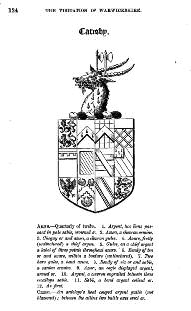 The Arms of the Catesby family in Warwickshire