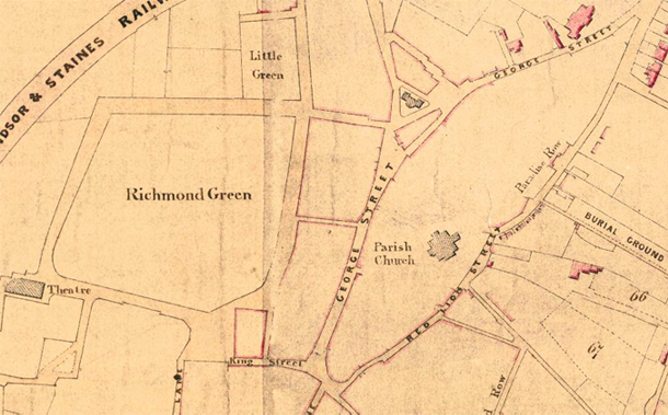 Richmond Tithe Map 1849