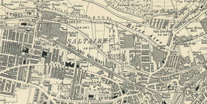 Saltaire Map